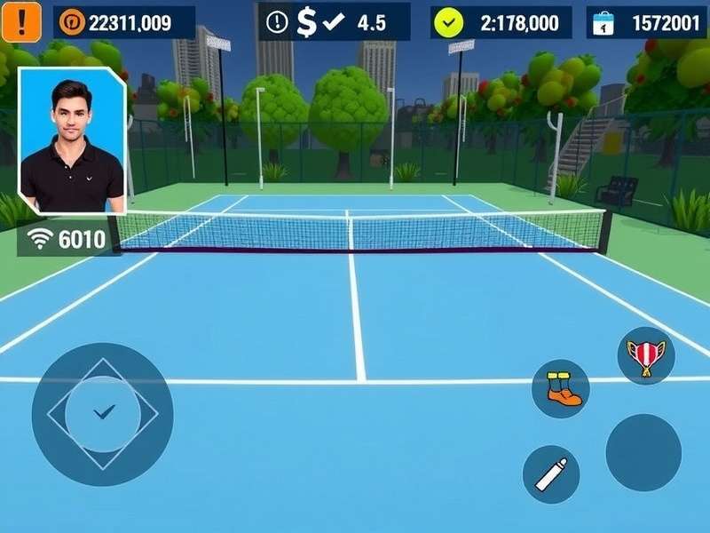 Bengaluru Tennis Boss character customization and equipment options