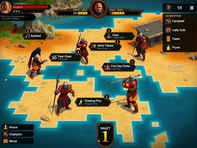 Ancient Warriors Glory character selection screen