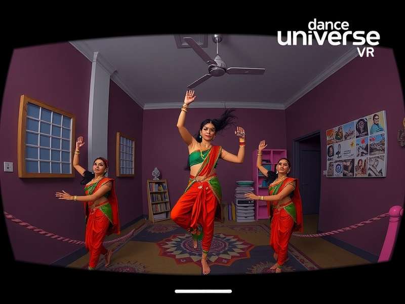 Dance Universe VR movement tracking interface