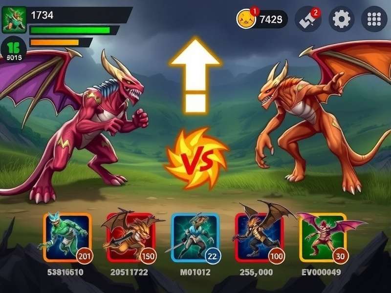 Maharashtra Monster Tamer gameplay screenshot showing monster battle