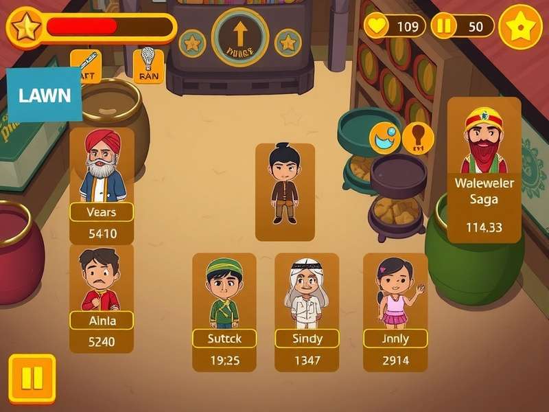 Desi Cumin Adventure King character customization screen