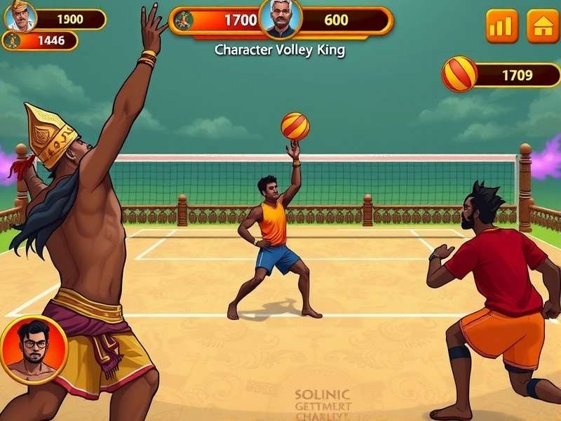 Advanced strategy illustration for Tamil Volley King