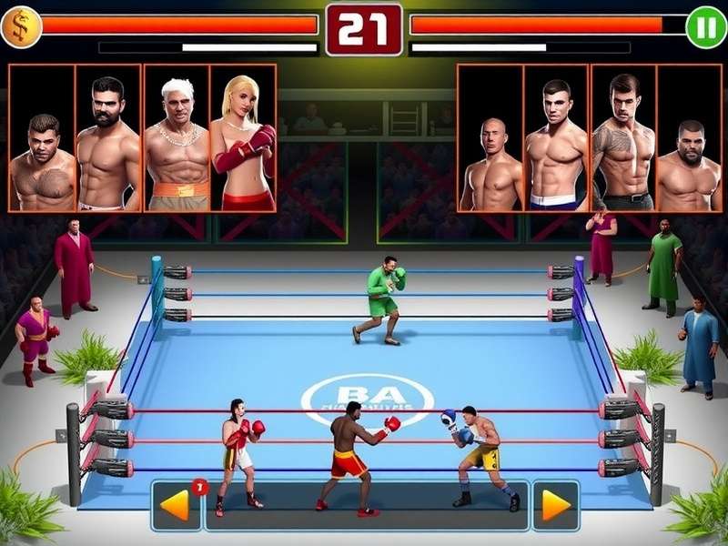 Boxing Champions India strategy diagram showing ring positioning