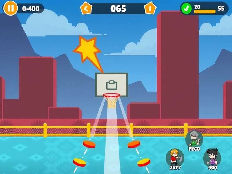 Bounce Dunk Legend control mechanics