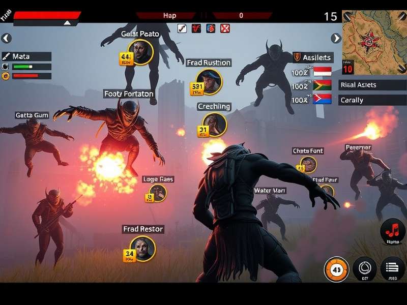 Predator King Ruler endgame scenario showing final circle tactics