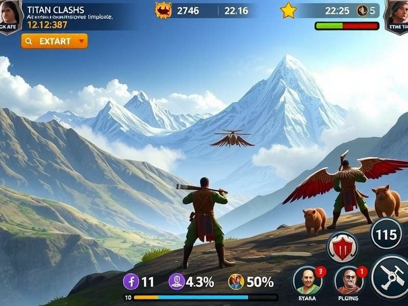 Titan Clash Sikkim battle scene with special effects