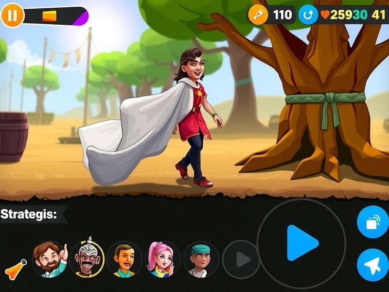 Holi Fun Run Master advanced gameplay strategies visualization