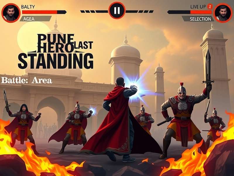 Pune Last Hero Standing character selection screen