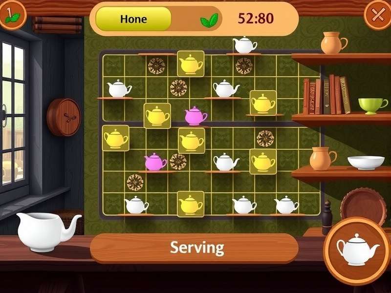Tea Frenzy Escape Gameplay Screenshot