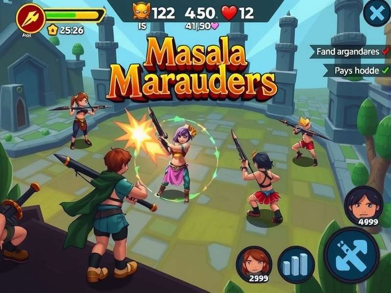 Masala Marauders competitive tournament gameplay