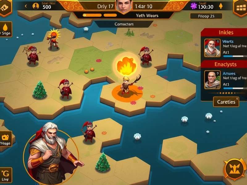 Rise Of Spice Legends gameplay screenshot showing spice warriors in battle