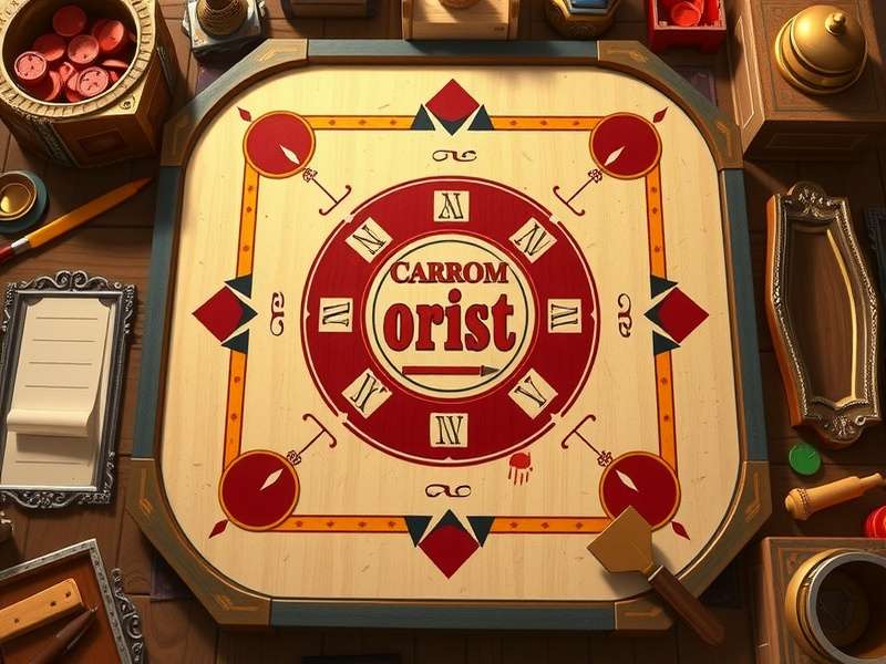 Carrom Turbo Blitz Sniper gameplay setup