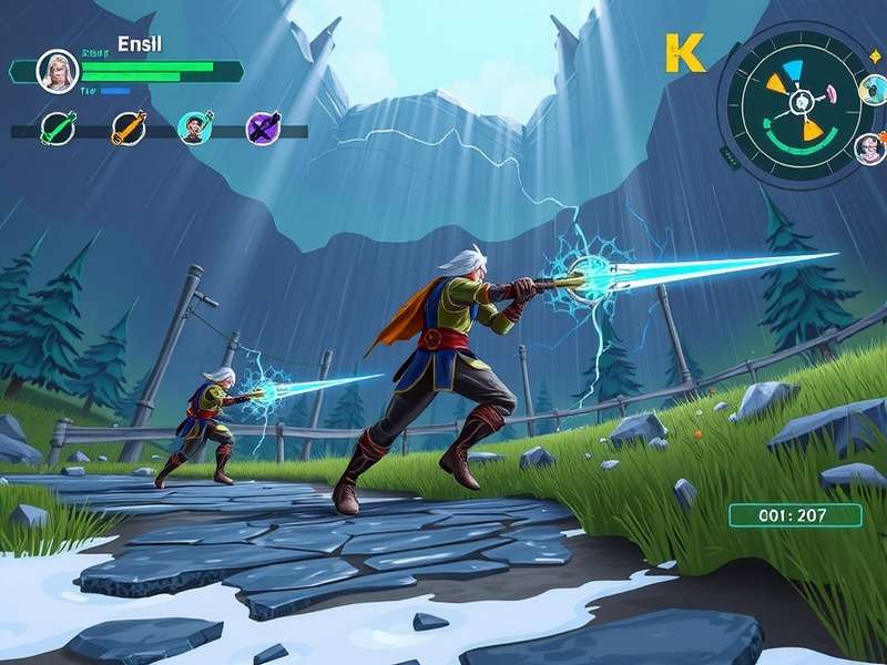 Precipitation Paladin character customization and skill tree interface