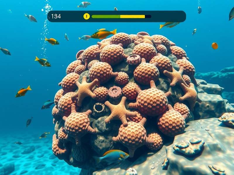 Conservation mission in Sea Dwellers Of India showing coral reef restoration