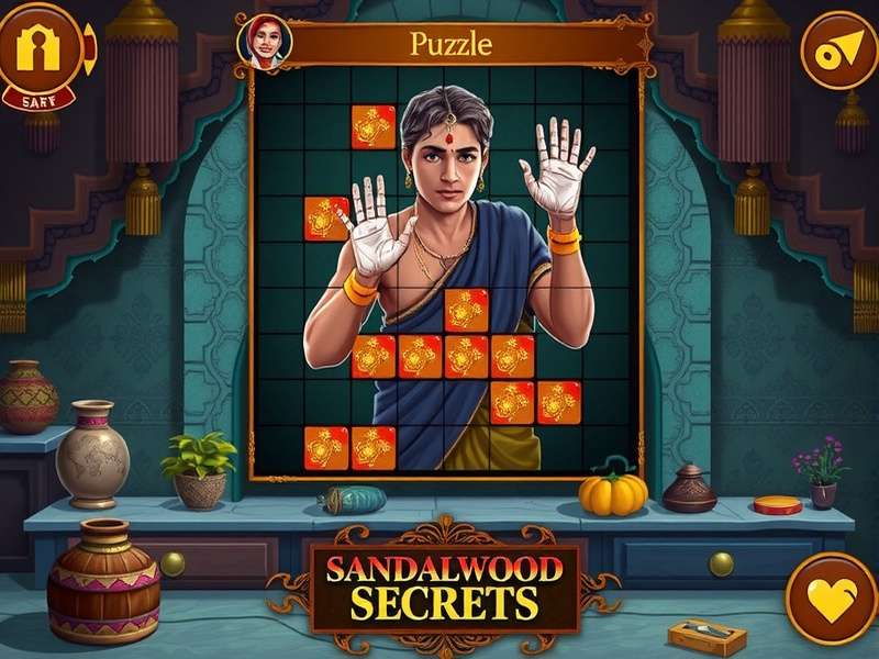 Sandalwood Secrets Character Art - Main protagonists