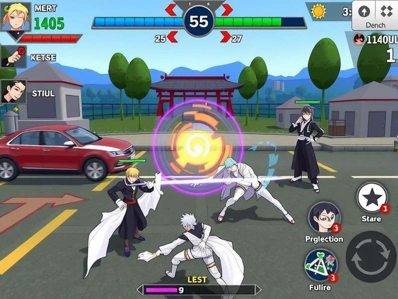 Bleach Strike Soul Force gameplay screenshot