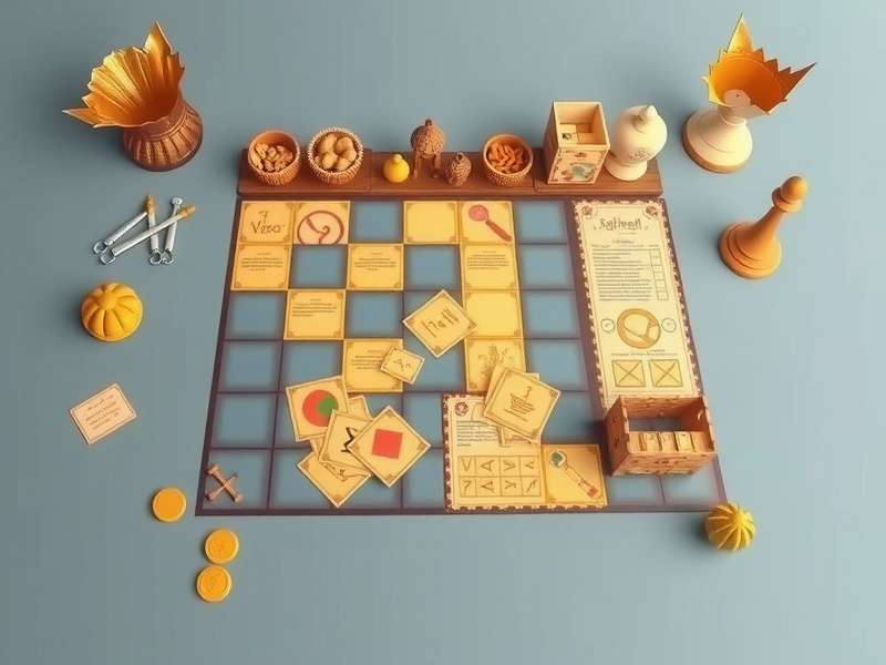 Vizag Value Victor game components and board setup