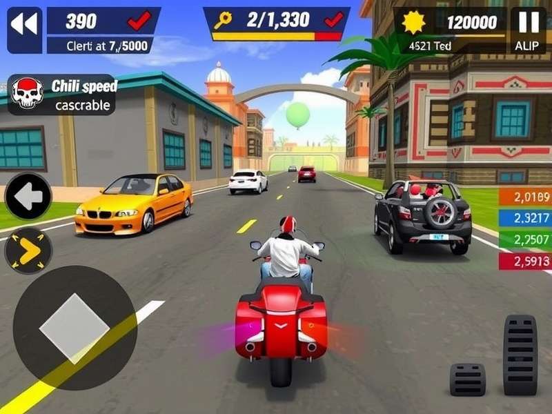 Chili Speed Challenge vehicle customization screen