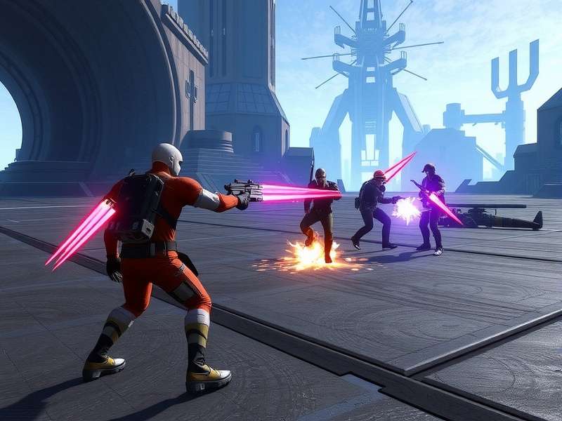 Gale Force Voyager combat system demonstration