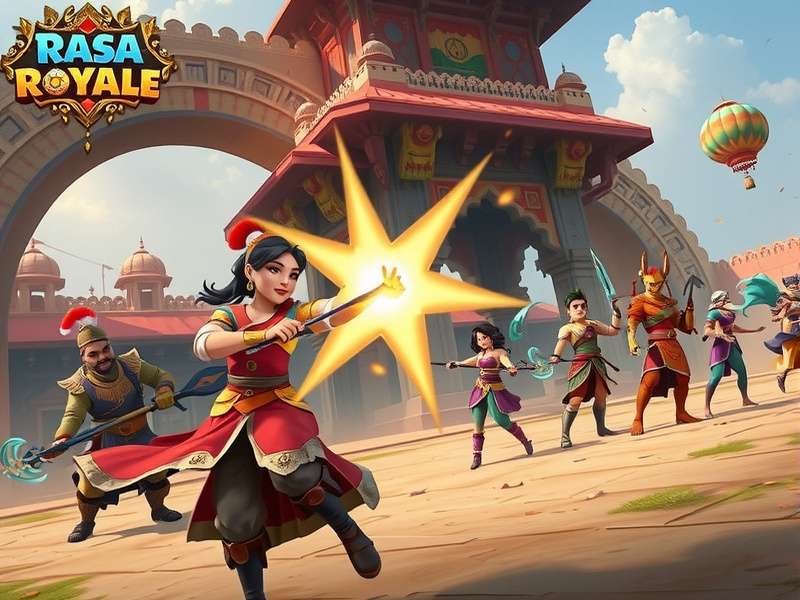 Rasa Royale community event with cosplayers and fans