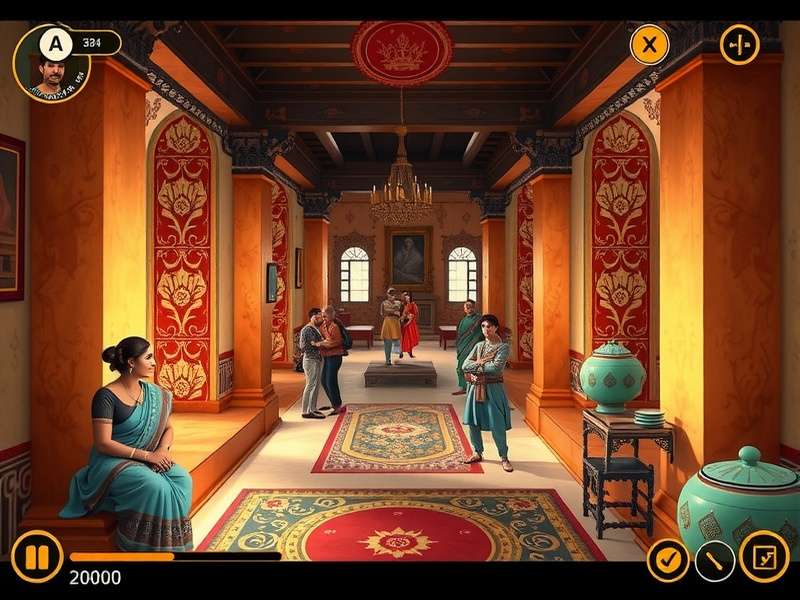 Harmony Hunt India gameplay screenshot showing cultural elements