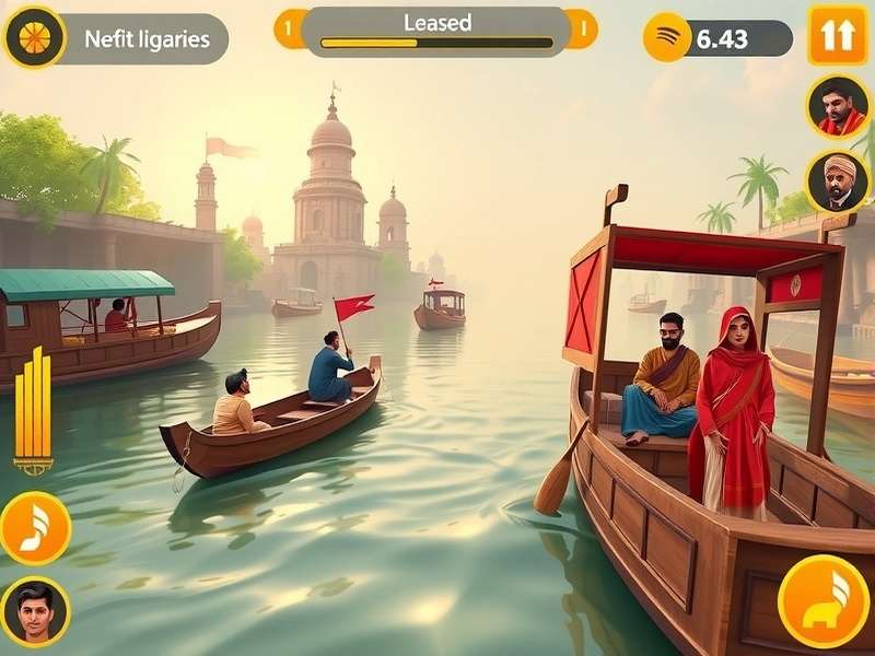 Raft Ganges Journey resource management interface