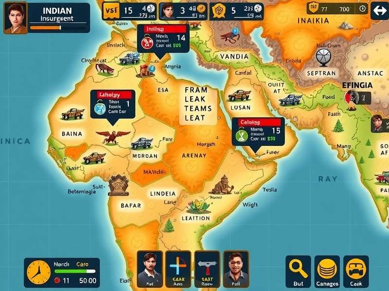 Indian Insurgent character selection screen