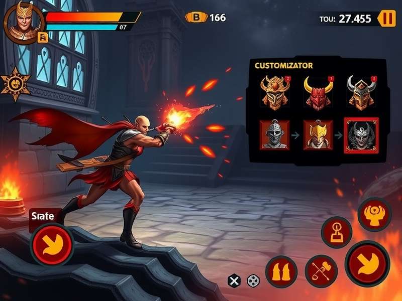 Cumin Blaze Burning Gladiator character selection screen