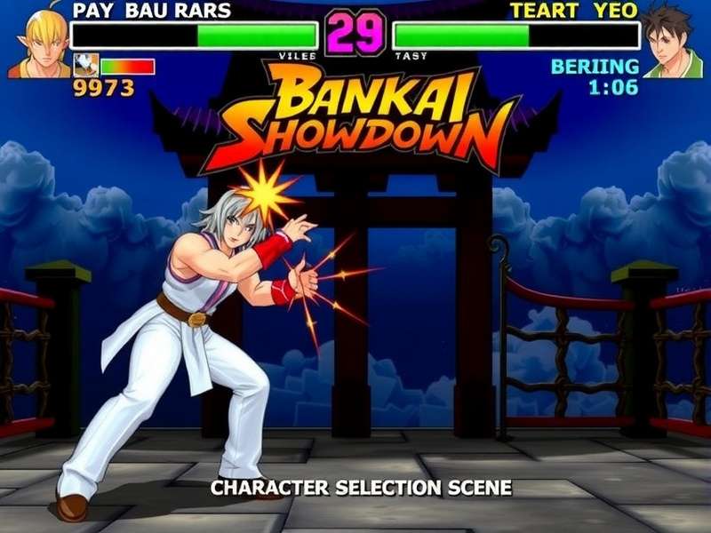 Bankai Showdown Character Selection Screen