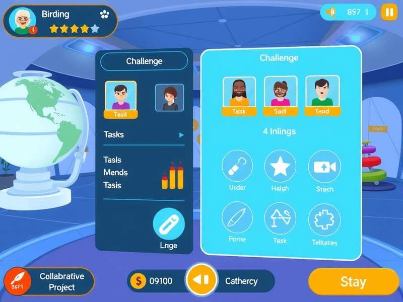 Avakin Brainy Bunch gameplay screenshot showing virtual environment