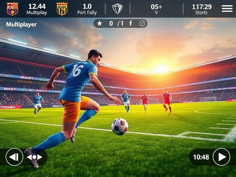 Pro Strikers Dominion multiplayer match interface