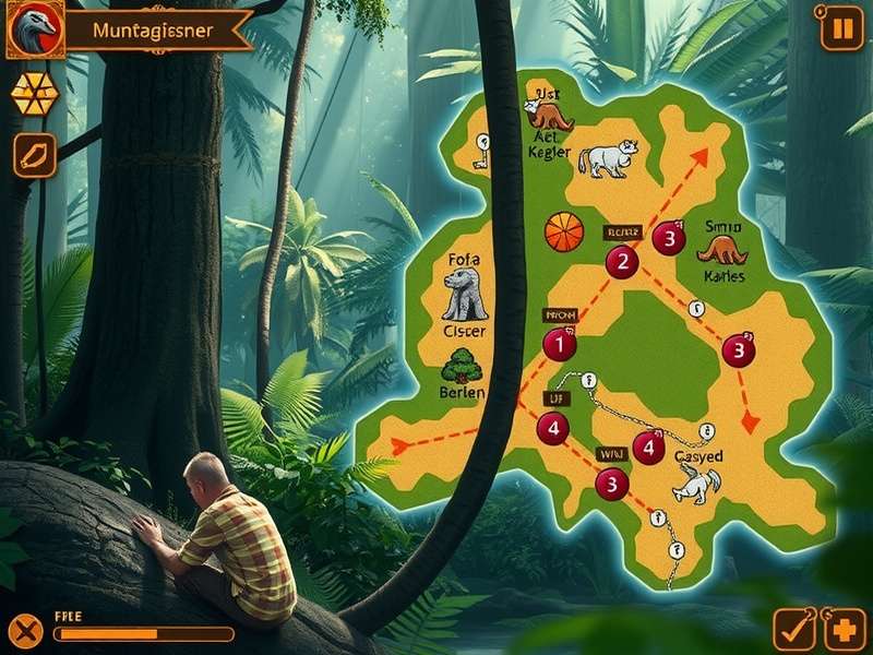 Assolna Wild Adventures character interacting with wildlife