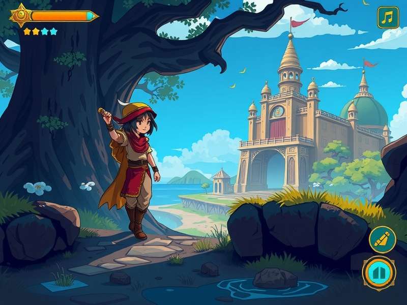 Coriander Tales Mystic Realms story moment showing character interaction