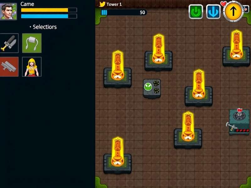 Sambhar Barrier Defender gameplay screenshot showing defense mechanisms