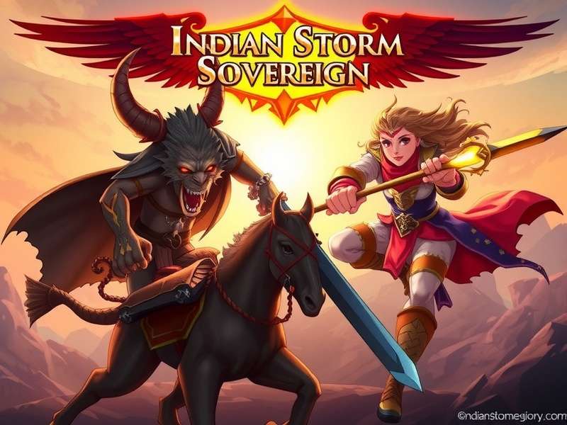 Indian Storm Sovereign Game Banner