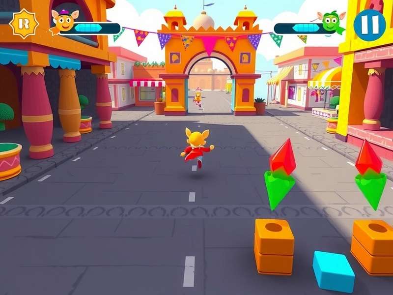 Dashy Ginger Frenzy character lineup showing different costumes and power-ups