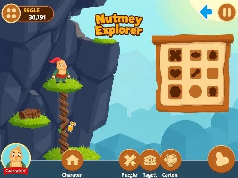 Nutmeg Mighty Explorer character customization screen