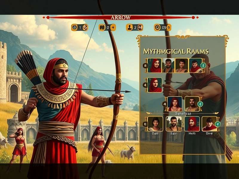 Mythological realms in Sacred Arrow Odyssey