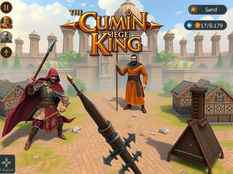 Cumin Siege King character selection screen