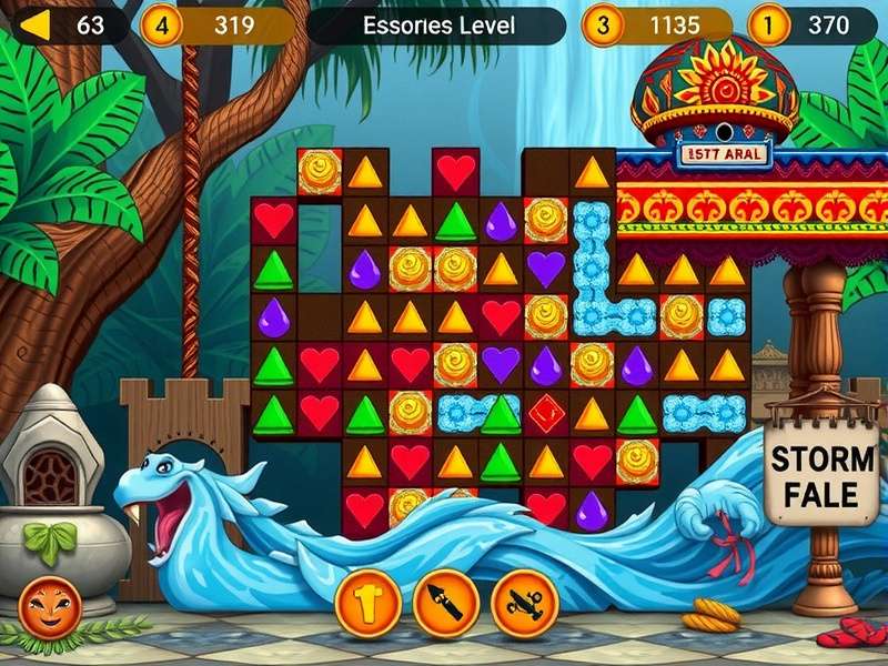 Tamil Storm Saga cultural elements showcasing traditional art