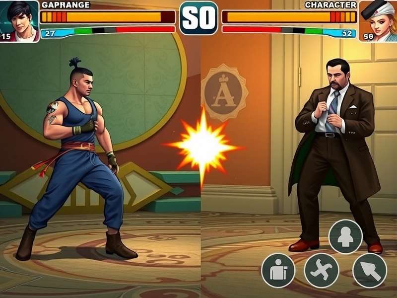 Karnataka S Finest Fighter gameplay screenshot showing character combat