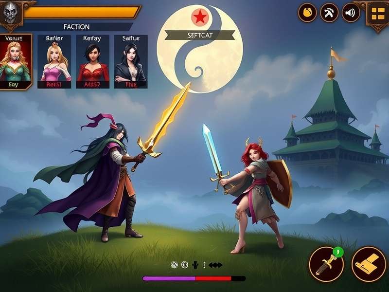 Saffron Anise Vanguard character selection screen