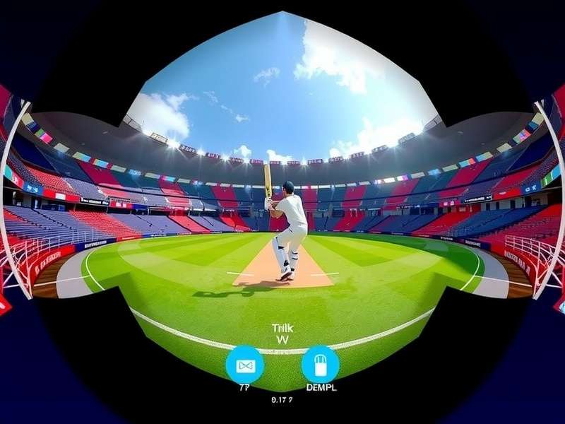 Cricket VR Fielding Star gameplay