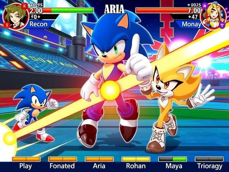 Rohan character from Hyper Sonic Striker