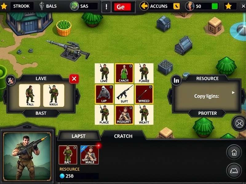 Golconda Brave Commandos character customization options
