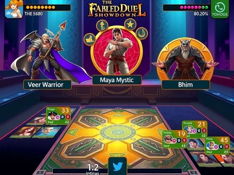 Bhim Strongman character from Fabled Duel Showdown