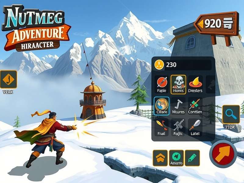Nutmeg Ultimate Adventurer character customization screen showing diverse options