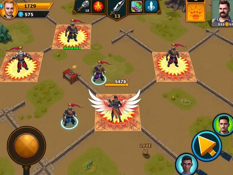 Cumin Royal Commander feature showcase with multiple game elements