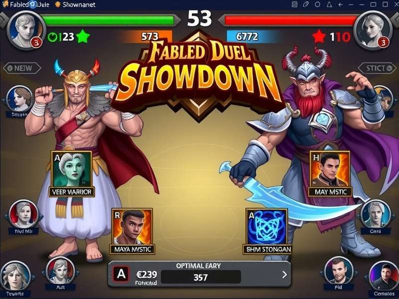 Veer Warrior character from Fabled Duel Showdown