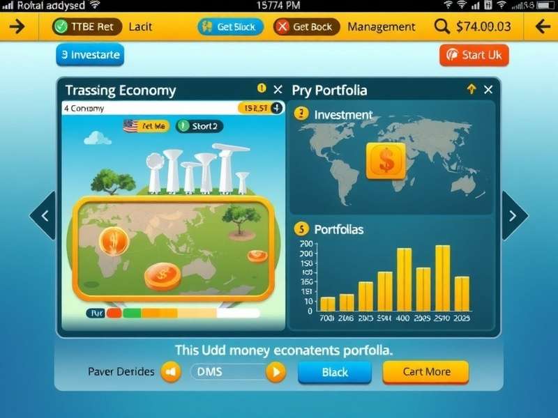 Money Maker Odyssey strategy planning interface
